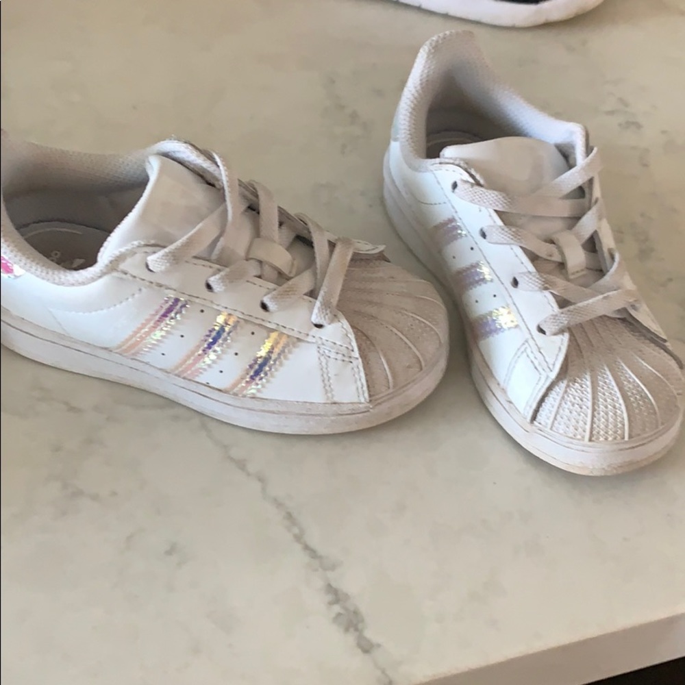 Little girls adidas size 8